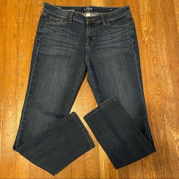 Ann Taylor Loft Modern Straight Womens Jeans Size10P - Picture 1 of 4